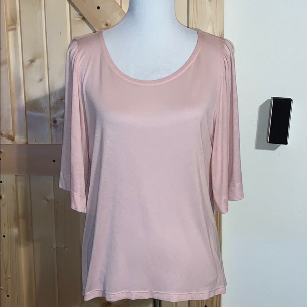 Nally & Millie USA Softspin Top w/ Flowy Sleeves Sz L/XL